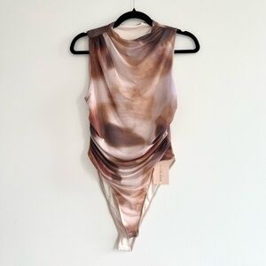 Multicolor Sleeveless Bodysuit